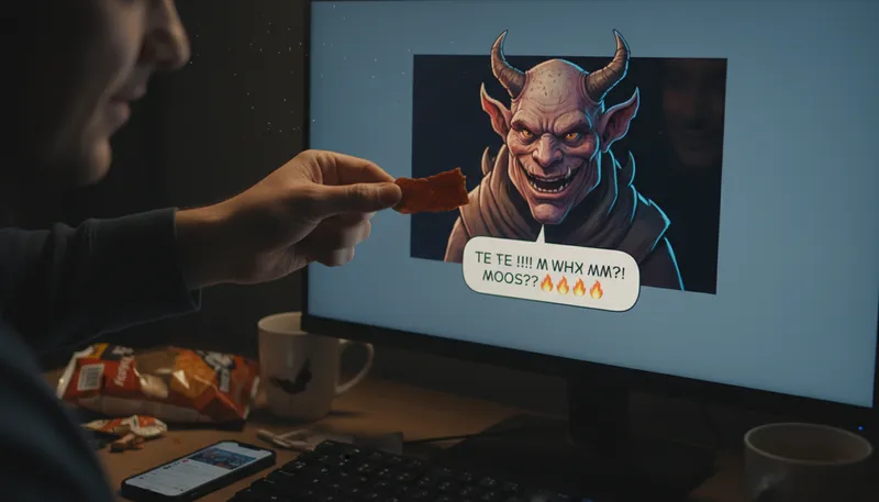 Illustration of don't feed the troll: avoid engaging with provocateurs online
