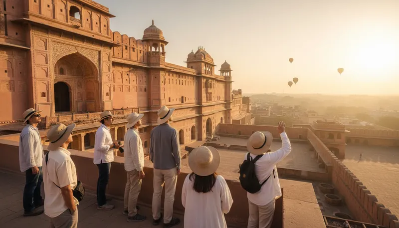 Illustration of jaipur: a city known for its rich culture