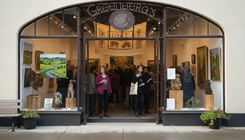 Illustration of greenberg: A surname or name of a place.