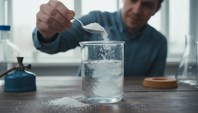 Illustration of ammonium: A positively charged ion of ammonia.