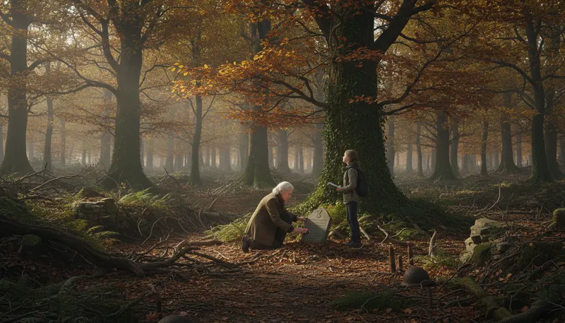 Illustration of argonne: A forest in France, site of WWI battles.