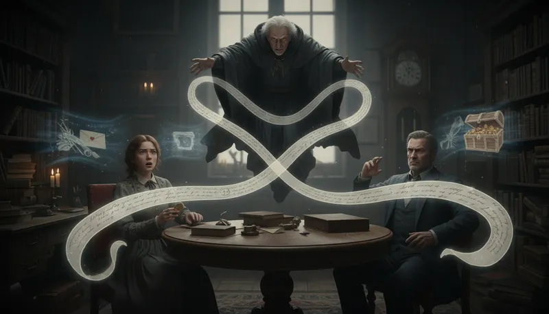 Illustration of omniscient: All-knowing, aware of everything.