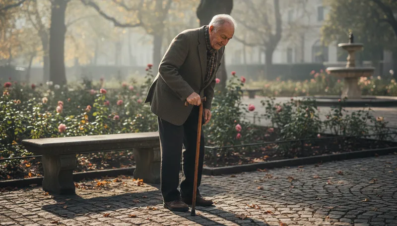 Illustration of cane: A stick used to walk or support.