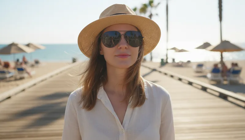 Illustration of sunglasses: fashion accessory worn to protect eyes