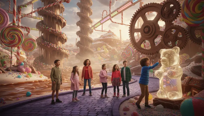Illustration of wonka: related to a fictional candy maker character