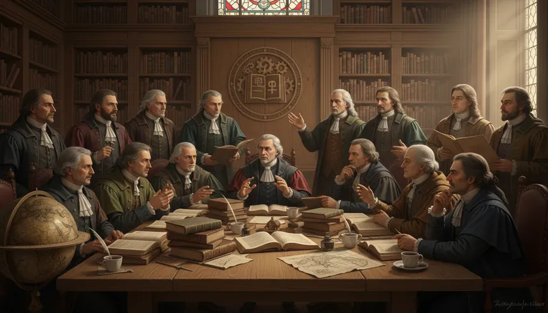 Illustration of calvinism: A branch of Protestant theology.