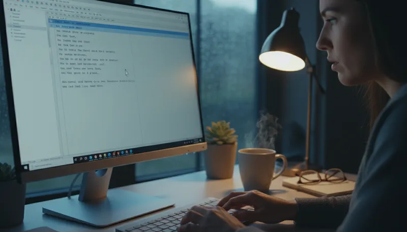Illustration of cursor: A movable indicator on a computer screen.