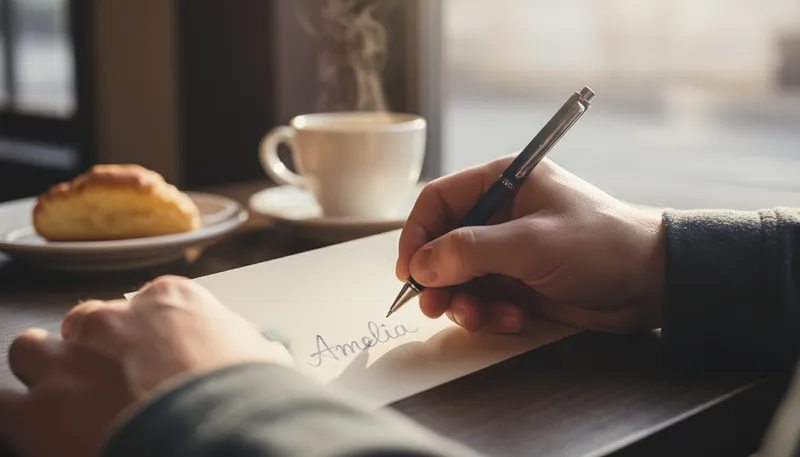 Illustration of slip: small piece of paper for notes