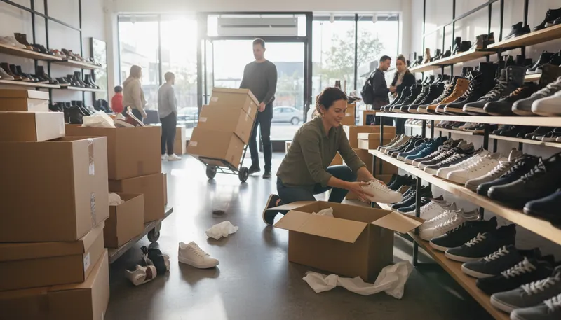 Illustration of consignment: Goods sent for sale or delivery.