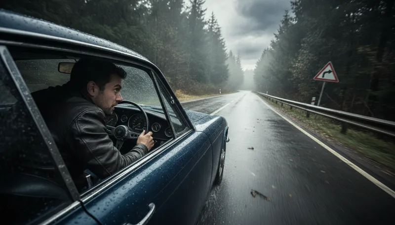 Illustration of run a risk: To expose oneself to potential danger.