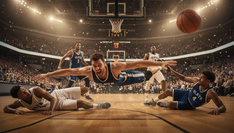 Illustration of balls to the wall: to go all out or give maximum effort.
