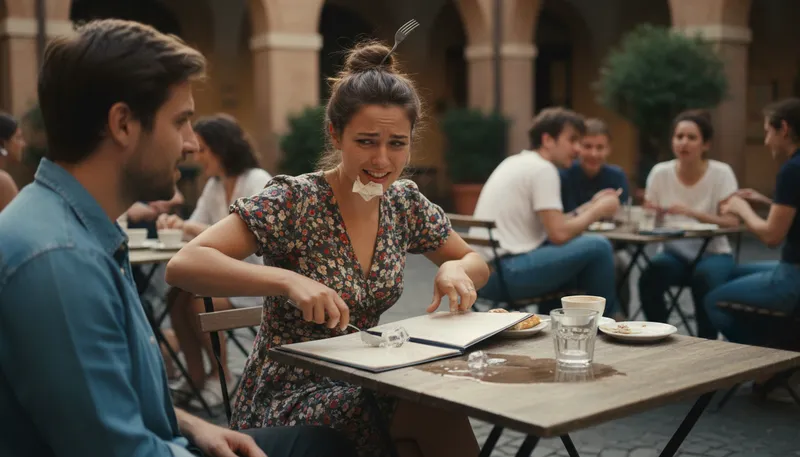 Illustration of bumble: to make mistakes while trying to connect romantically