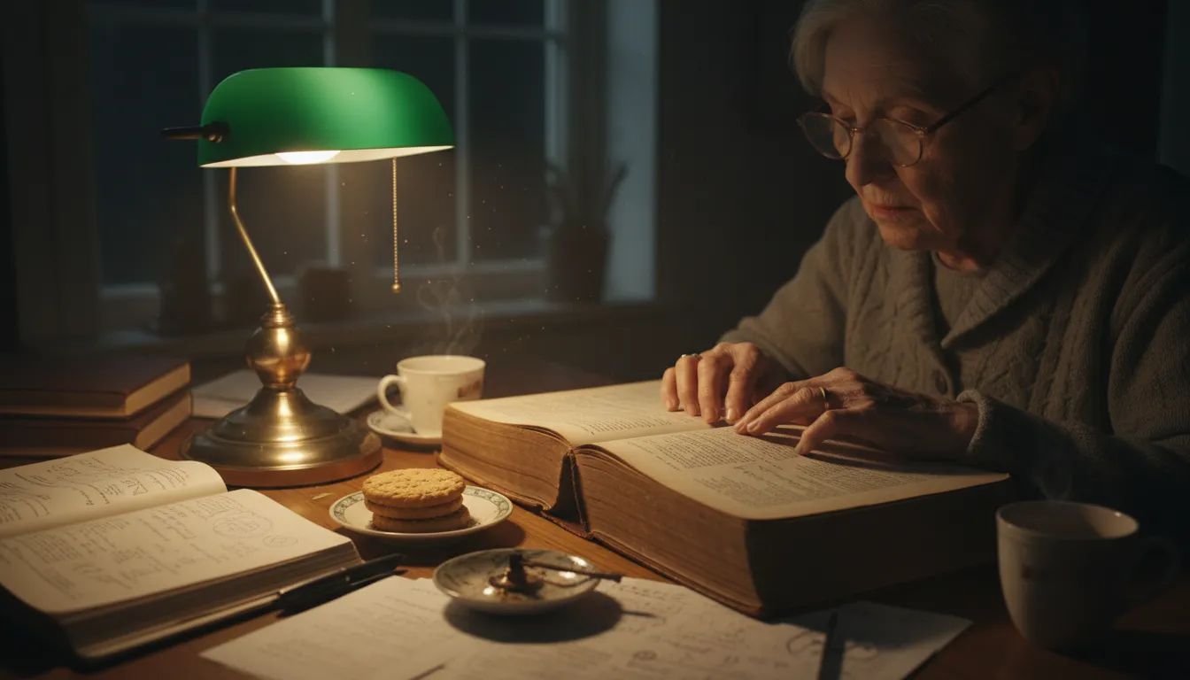 Ilustração de smell of the lamp: evidence of studying hard late at night