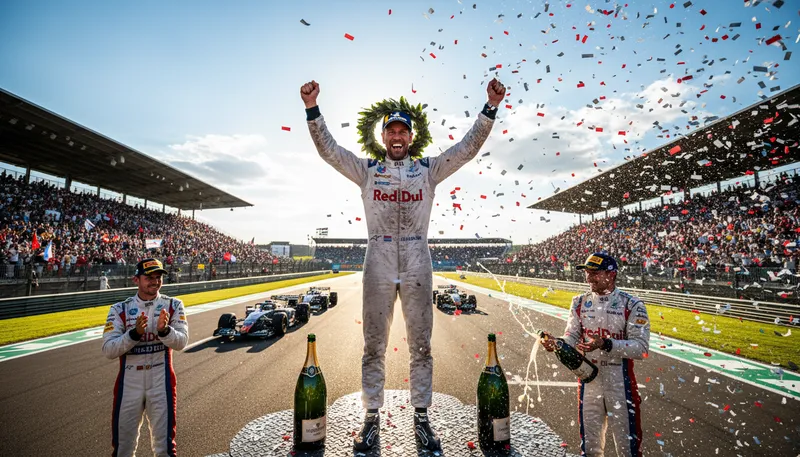 Illustration of vettel: a surname, often associated with a racing driver.