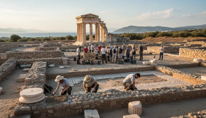 Illustration of corinth: An ancient city known for its rich history.