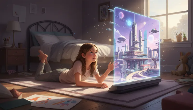 Illustration of future: The time that is yet to come.