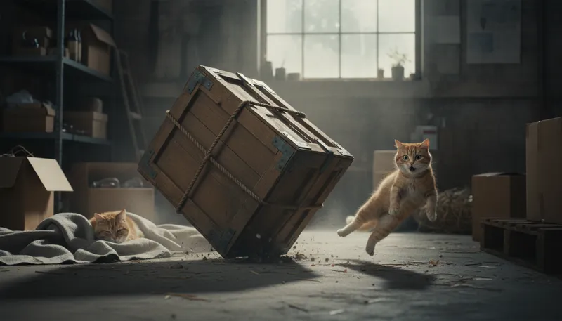 Illustration of heavy: Weighing a lot; difficult to lift or move.
