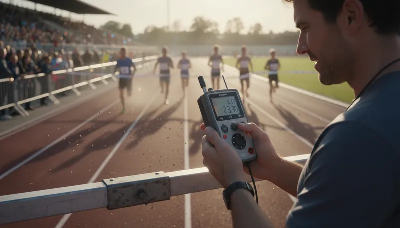 Illustration of chronograph: Watch or device for measuring time intervals.