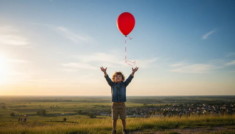 Illustration of balloon: An inflatable object, usually used for decoration.