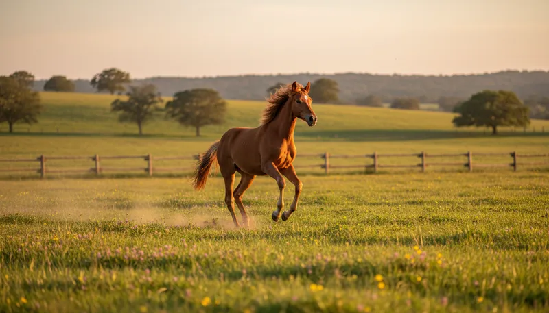 Illustration of filly: A young female horse.