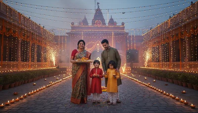 Illustration of hindus: followers of Hinduism, a major religion.