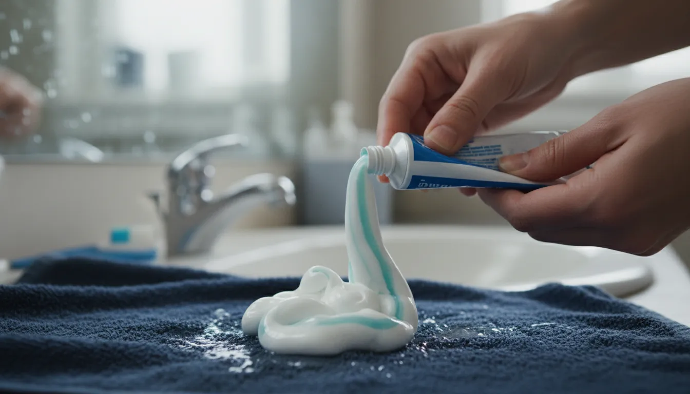 Ilustración de toothpaste is out of the tube: something irreversible has happened.