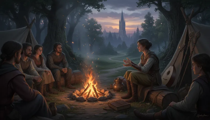 Illustration of canterbury: a reference to a historical or cultural context