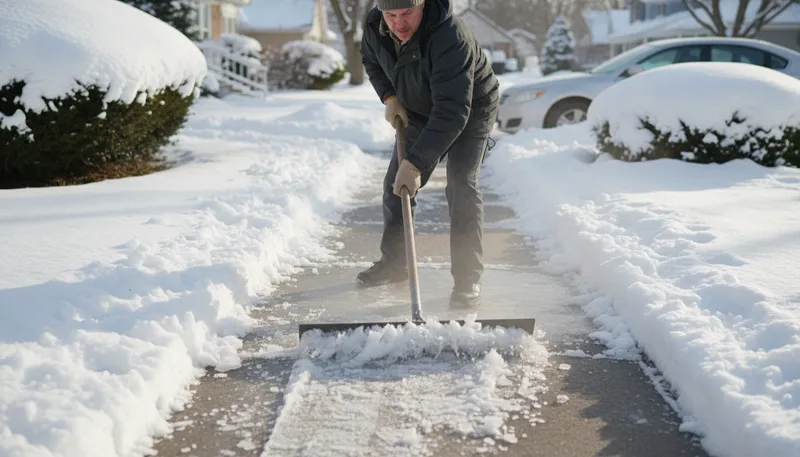Illustration of scrape: Scrape means to remove something from a surface.