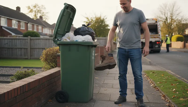 Illustration of throw: to discard or cast away
