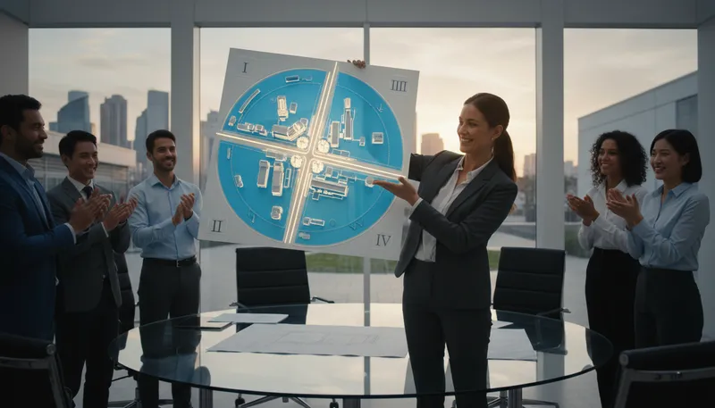 Illustration of quarter: a period of time