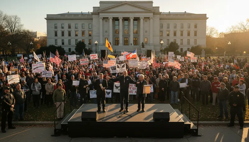 Illustration of nra: National Rifle Association, a gun rights organization.