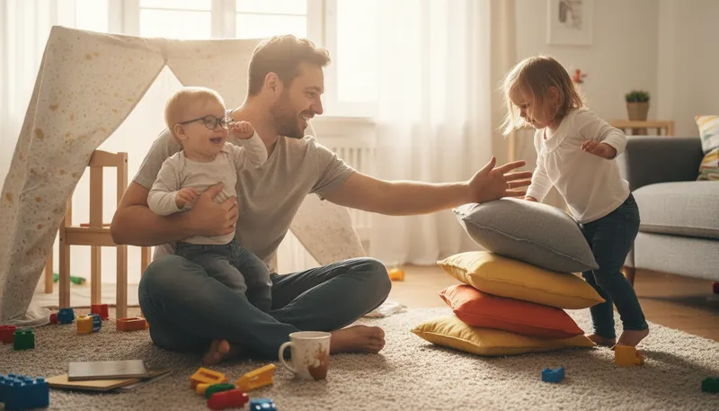 Illustration of fatherhood: The state of being a father.