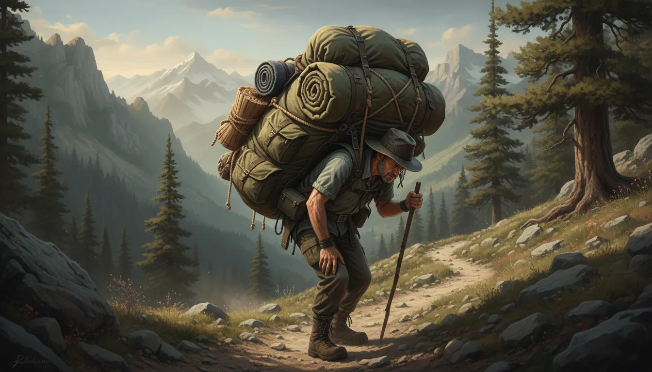 Ilustrasi pack: a bundle of items wrapped together