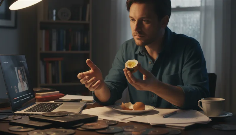 Illustration of curate's egg: something partly good, partly bad.