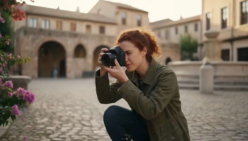 Illustration of viewfinder: A device to frame a shot in photography.