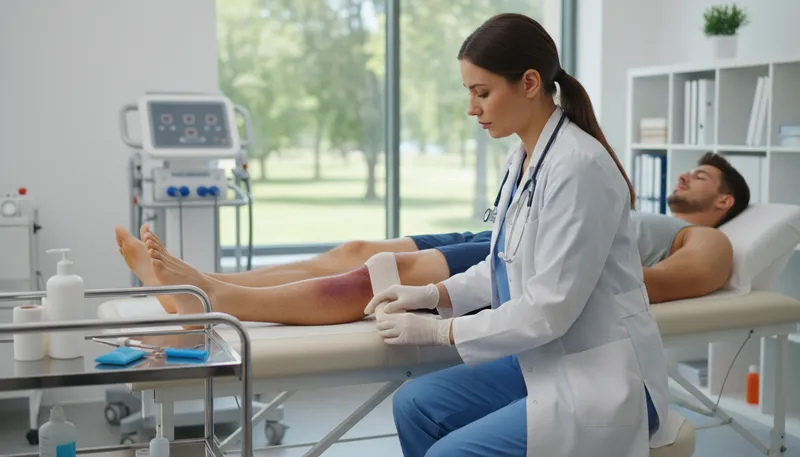Illustration of heal: To make healthy or restore to health.