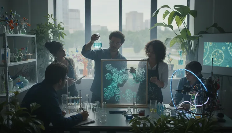 Illustration of interdisciplinary: Involving multiple academic disciplines.
