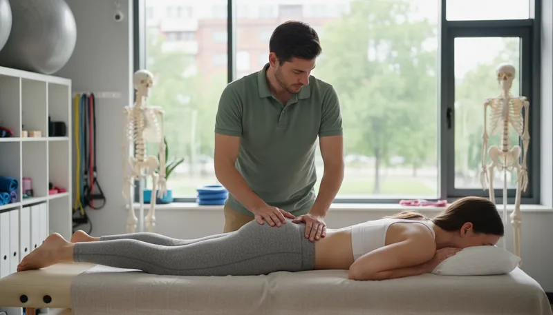 Illustration of mckenzie: A method for treating back pain and injuries.