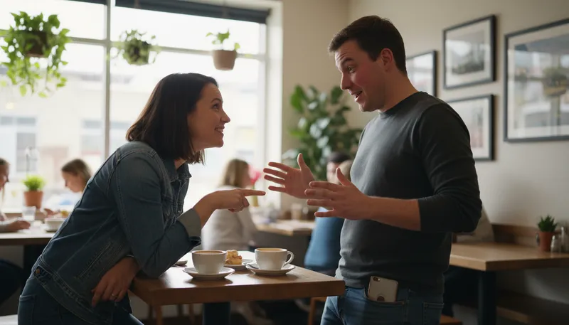 Illustration of is that a gun in your pocket or are you just pleased to see me: a flirtatious remark about attraction