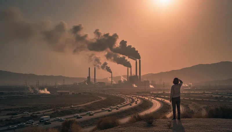 Illustration of ghg: Gases that trap heat in the atmosphere.