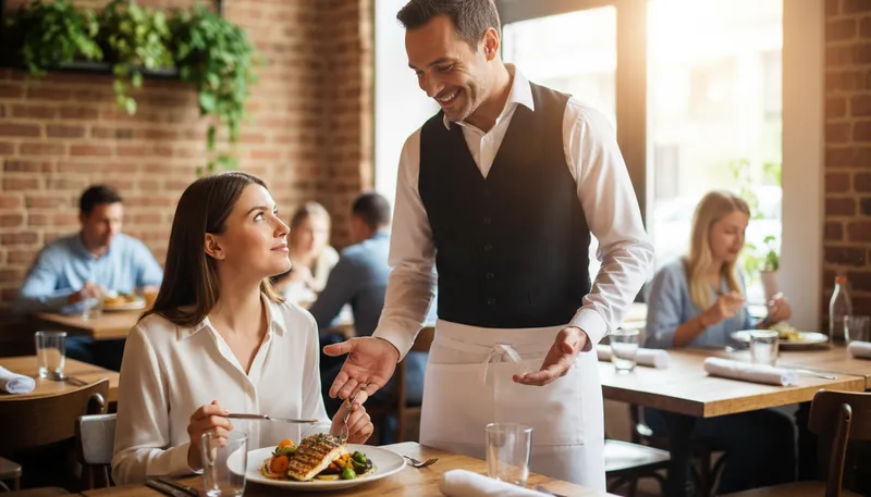 Illustration of enjoy your meal: a polite wish for a pleasant eating experience