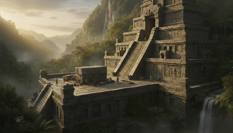 Illustration of civilization: A complex society with culture and government.