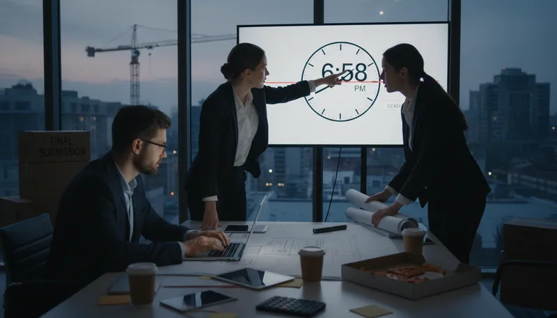 Illustration of timeliness: The quality of being on time.