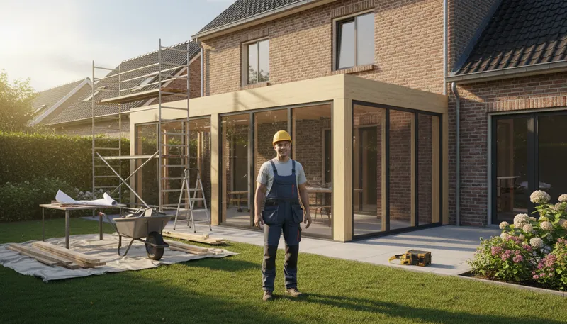 Illustration of extension: an addition to something